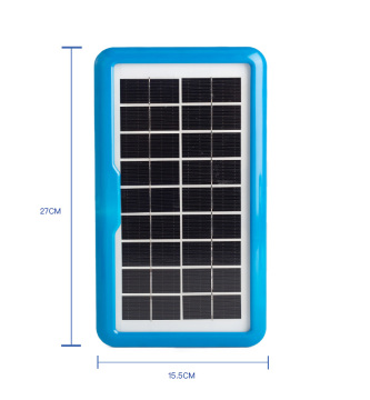 9V 3W Home Solar Lighting System Kit: Portable Outdoor Power Solution with 3 LED Bulbs and Rechargeable Flashlight