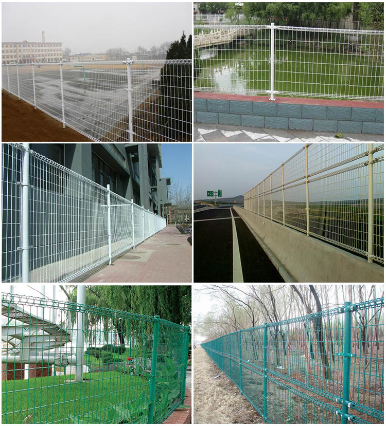 BRC galvanized wholesale wire fencing double circle fences