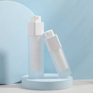 Transparent Lotion Bottle OEM/ODM Matte Airless Double Wall Pump Bottle Manufactory