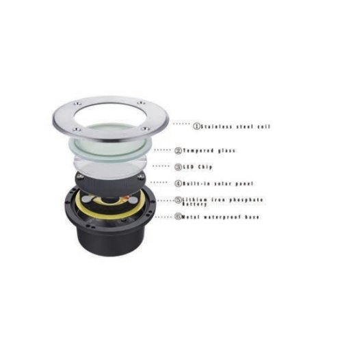 Solar-Powered Road Stud Light