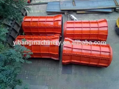 cement drain pipes made by concrete pipe making machine
