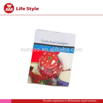 Christmas photo paper cupcake, cake mould/cookies mould