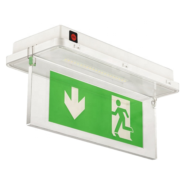 RTS PRODUCTO UL CUL LED LED Sign Fabricante desde 1976 | Luz de salida LED con opciones de flecha doble jee2rwe