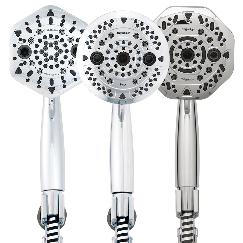 Optional Different Shape Full Chrome 6 Functions High Pressure Mist Spray Handheld Shower Head