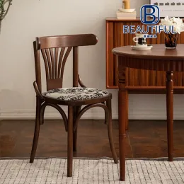 Rattan seat Baroque chair