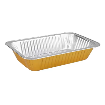 Chinese Manufacturers of Hot Fashion Aluminum Foil Take-Out Containers with Lids and Trays