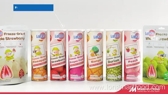 Larbee New Launch 32g Freeze-Dried Fruit Candy in Jar
