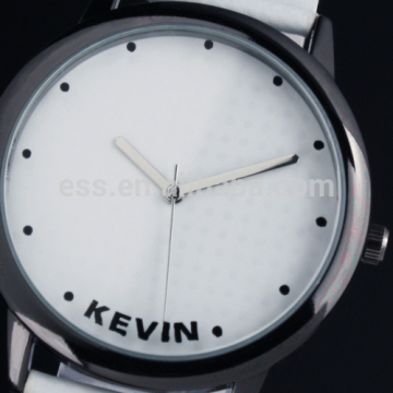 2015 Hottest sale leather wrap women fashion watch New style Black case vogue lady fashion watch LD016