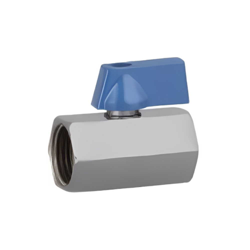 ISO228 Compliant Brass Gas Valve with Plastic Handle2