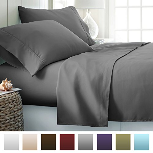 1800TC Microfiber Sheets Double Brushed Microfiber Bed Sheet Set