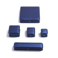 Blue Leather Jewelry Box