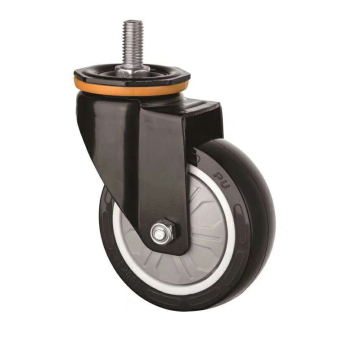 Ruota del carrello universale a vite M12 da 5 pollici