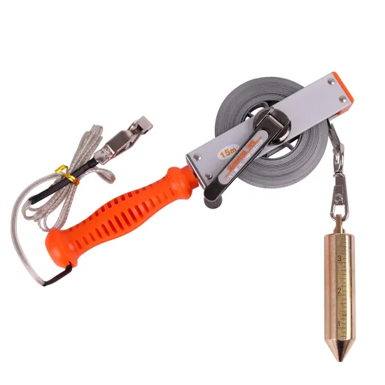 Copper Pendant 360G Stainless Steel Oil Dipping Sounding Measuring Tape