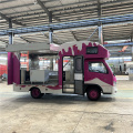 Unidad móvil de camión para parrilla de shawarma y brochetas