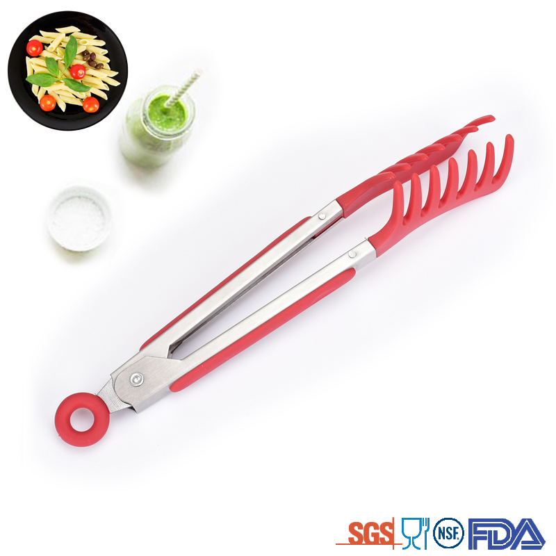 Nylon pasta tongs