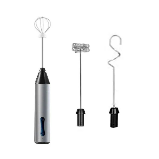 Milk frother usb charging handheld mini egg beater coffee mixer foam maker professional milk frother