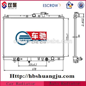 Universal auto radiator