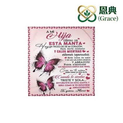 Digital Printing Thank You Blanket