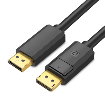 DisplayPort 1.2 Kabel - DP männlich an DP männlich, 4K 60 Hz, kompatibel mit Autokamera und Computer -DVD -Player
