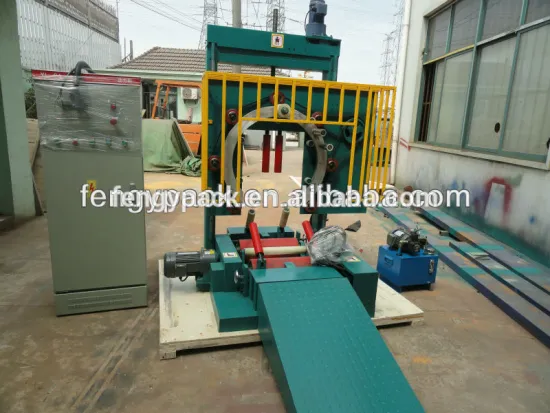 GD-400 Vertical Type Coil Stretch Wrapping Machine