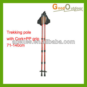 W05-B6 3 Sections Aluminum Trekking Pole