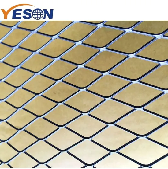 YESON 4x8 Galvanized Expanded Metal Mesh Size Chart at Lowes
