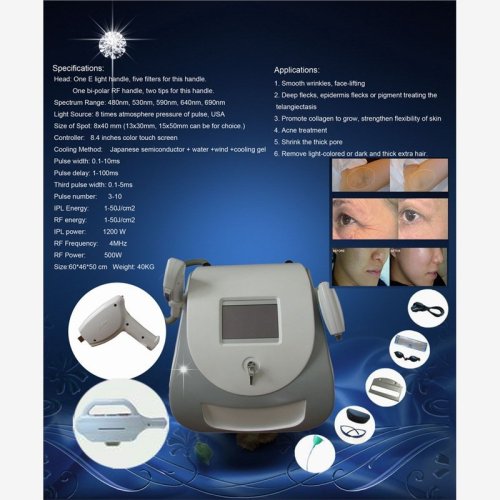 new arrival ipl rf er yag laser hair removal machine with ce