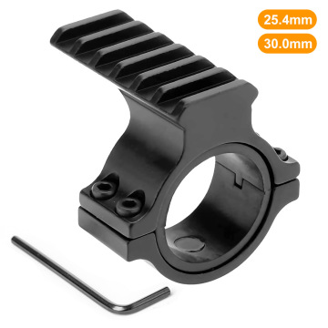 30mm Cincin Keluli Dilangkan Skop Mount untuk lampu suluh taktikal - Aksesori Aluminium Memburu