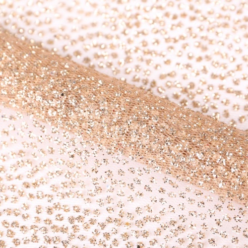 Sequin Embroidery Fabric Sparkle Glitter Tulle Tutu Dress Mesh Fabric Factory