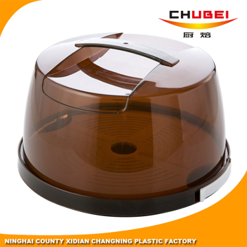 Portable Large Cake Holder,Translucent Dome Pie Carrier