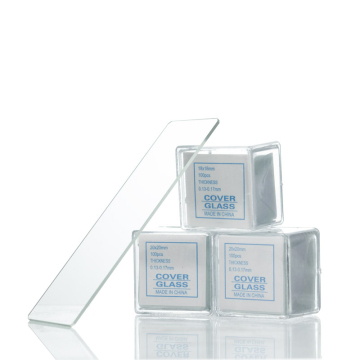 Laboratory Microscope Slides with Frosted Glass Cover Slips - 7105