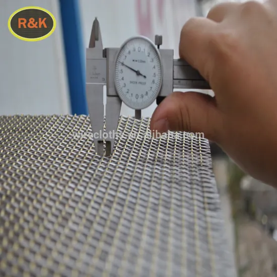 Stainless Steel Crimped Knitted Screen