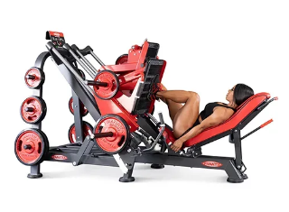 fitness super leg press 45degree dual system machine