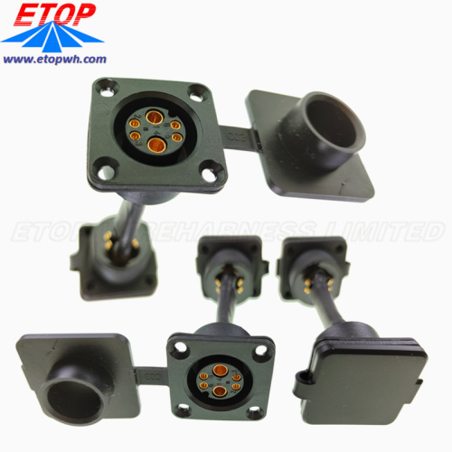 IP67 Bicycle Battery Connector voor PCB -kaart Z622A