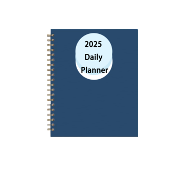 Custom Daily Planner 2025: Personalized Weekly Monthly Goal Agenda Planner 2024-25