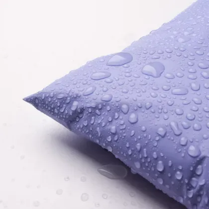 Custom Purple Biodegradable Polly Packaging Mailing Bag