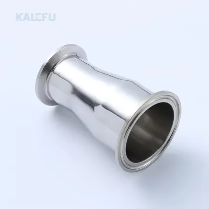 Stainless Steel 90 Degree Tri Clamp Reducers - Hygiene Sanitary Codos in SUS316L Material