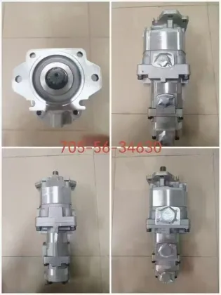 Alternative gear pump for Komatsu dump truck series