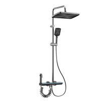 Constant Temperature Control Digital Display LED Shower