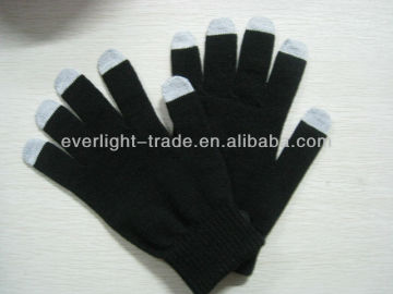 Hot sell magic e-touch gloves for smartphone