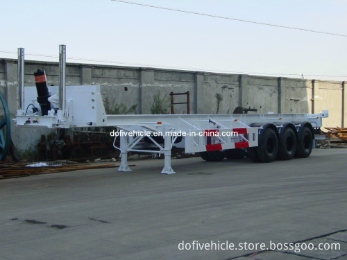 40' Container Tipping Chassis With Tri-axle, High Quality 40' Container ...
