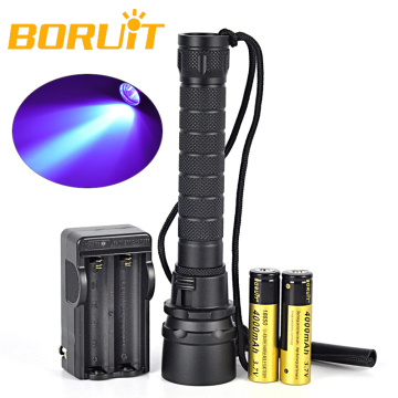 10Watt High Power UV Flashlight 395nm with Magnetic Switch