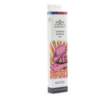 DIAMOND PAINTING ART - COWGIRL: Explore the Shimmering World of Handcrafted Art