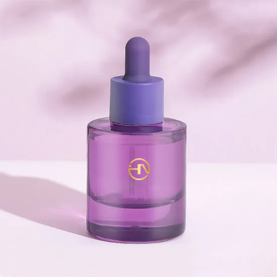 Empty Glass Dropper Bottle Packaging For Essential Oil