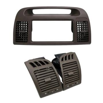 Front Center Dash AC Vents Radio Trim Bezel for Toyota Camry XV30 2001-2006