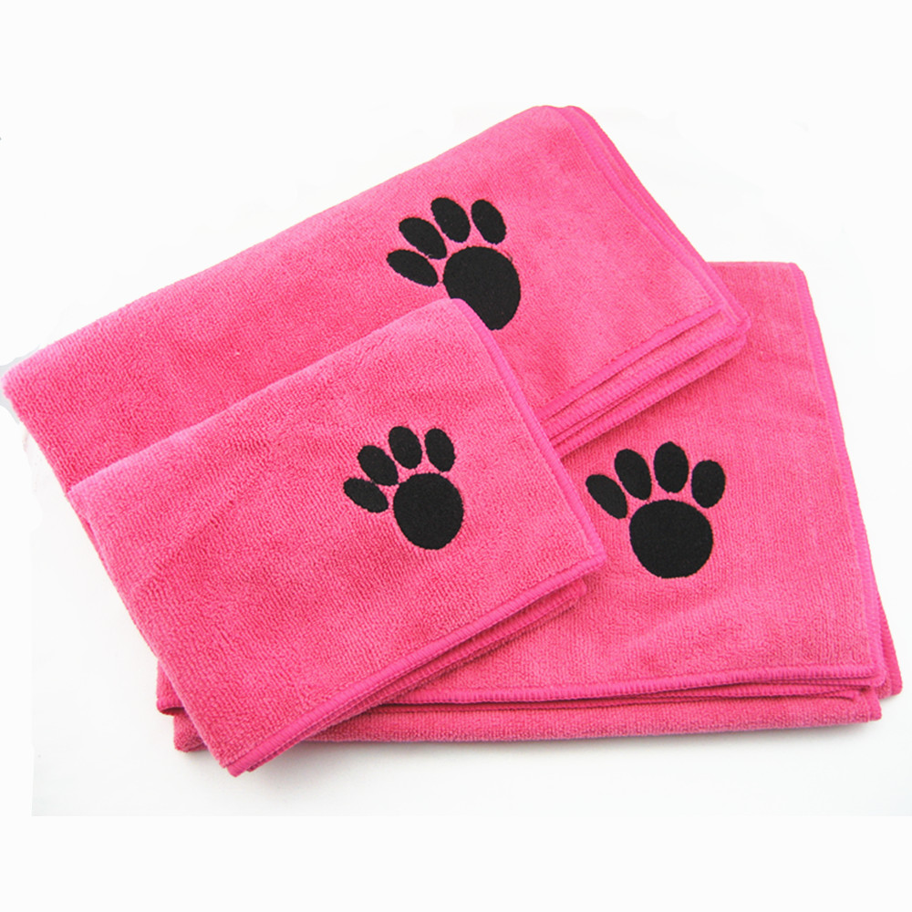 Microfiber Towel For Pet Dog Cats Animal Cleaning Quick Drying