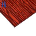 panel compuesto de aluminio ACP de madera de madera de aluminio