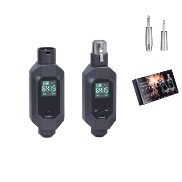 UL41 1 Channel UHF XLR ตัวแปลงสัญญาณสำหรับการปรับไมโครโฟนแบบมีสายไปยังสายไร้สาย