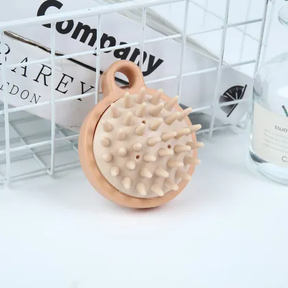 Silicone Shampoo Brush for Scalp Massage and Dandruff Relief