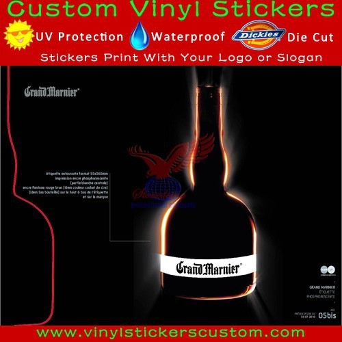 custom wine labels glow in dark